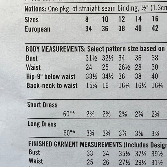 Simplicity S9793 1970s Vintage Reprint Halter Wrap Dress Sewing Pattern Sz 8-16 - Picture 6 of 7